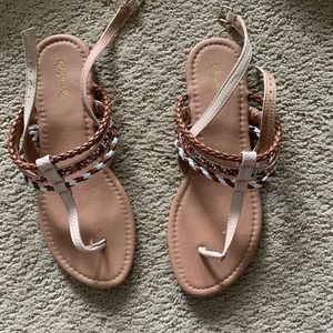 Used strappy sandal